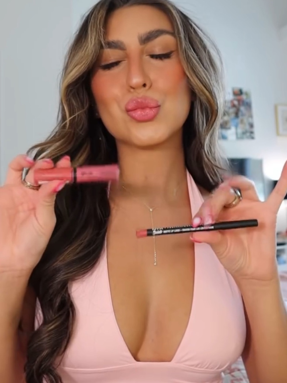 NYC Tiramisu Butter Gloss Liquid Dusty Rose Pink